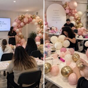 Taller de decoración con globos