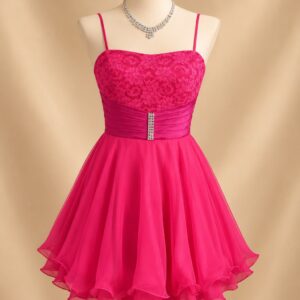 Vestido Dama Fucsia